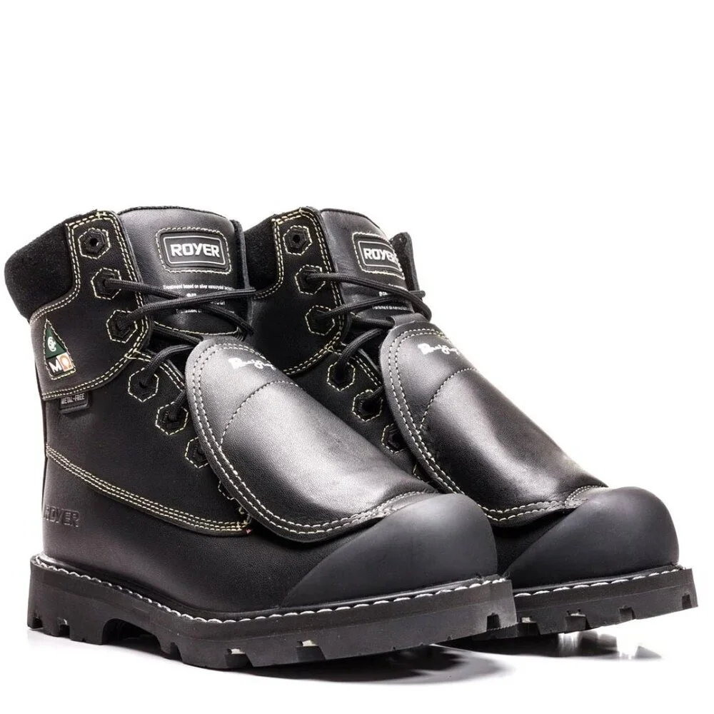 NEW ROYER 8501FLX REALFLEX METATARSAL PROTECTOR, KEVLAR MEN'S BOOT SIZE 10